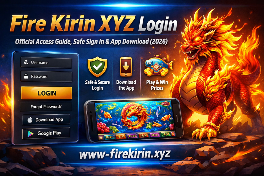 fire kirin xyz login